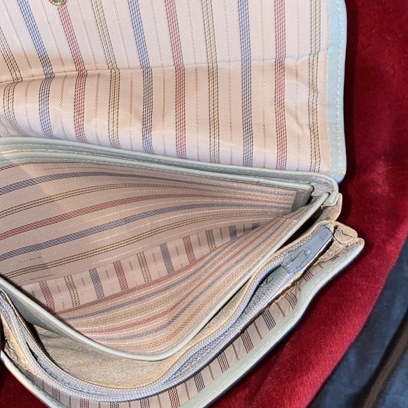 Buxom  gray leather long Wallet - Picture 6 of 16